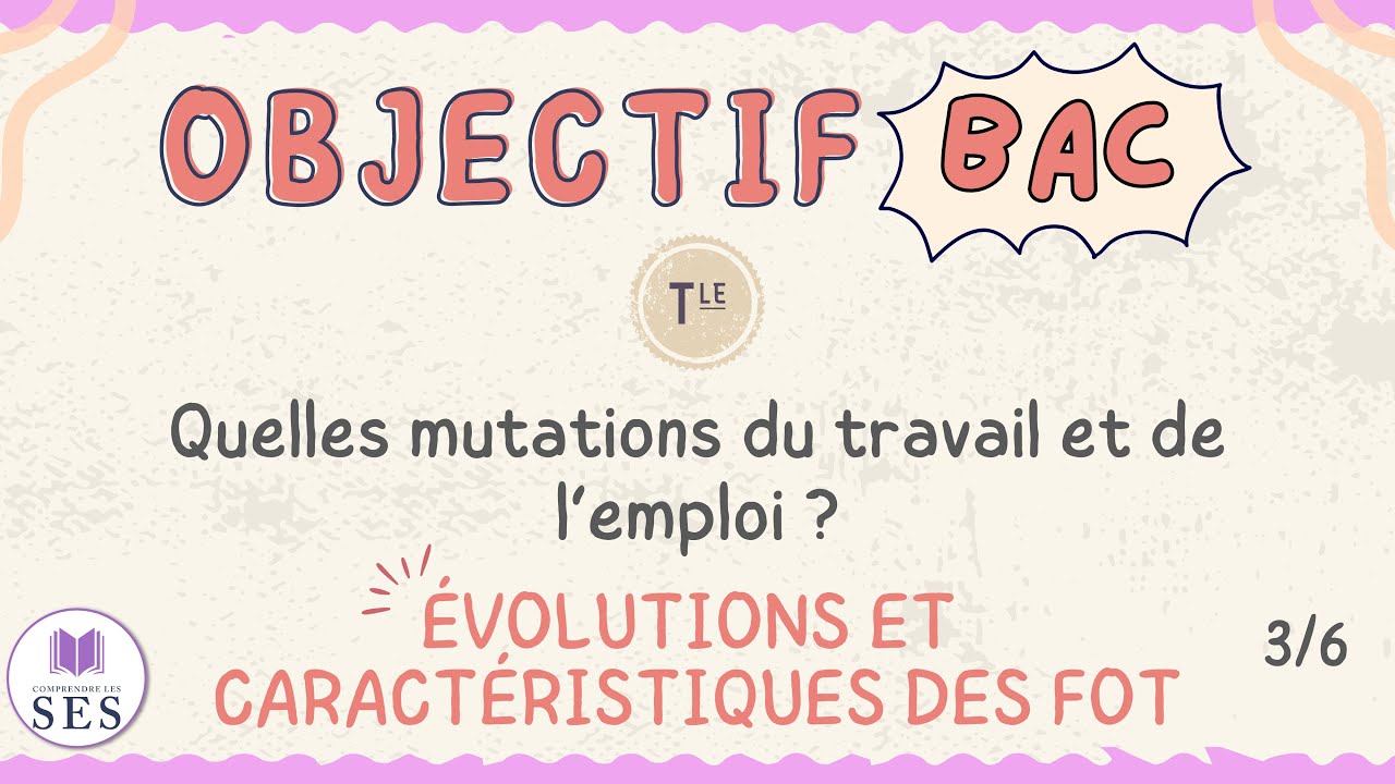 [BAC] Cours Travail-Emploi - Évolution et caractéristiques des formes d'organisation du travail