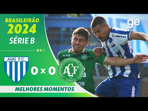 Gols e lances de Avaí x Chapecoense