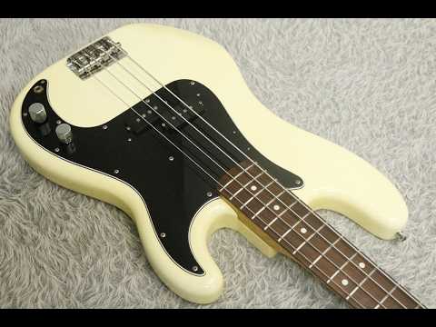 1990's made Fender Japan '70 Reissue Precision Bass PB70-US Olympic White Finish Crafted in Japan image 26