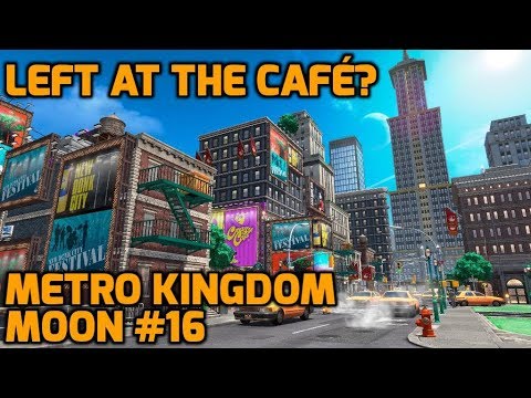Super Mario Odyssey - Metro Kingdom Moon #16 - Left at the Café?