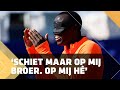 Blind penalty shootout: Bruma vs. Pereiro! ?