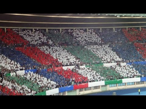 SK Rapid - AFC Ajax 2:2 (29.7.2015) Fan Choreographie