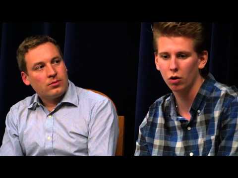 Podiumsdiskussionen zum Sozialstaat: Stefan Blankertz, Pascal Bührig und Lukas Reimann