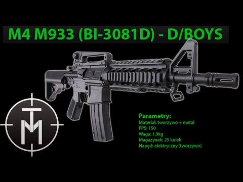 M4 M933 (BI-3081D) FIRMY D/BOYS (LONG FILM) - TANIEMILITARIA.PL