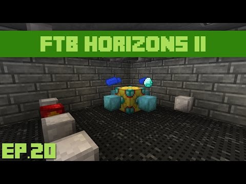 FTB Horizons Daybreaker : Ep.20 - Getting Started With Aura Cascade!