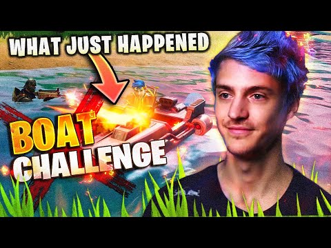 FORTNITE BOAT CHALLENGE *GONE WRONG!* (FORTNITE BOAT CHALLENGE *GONE WRONG!*)