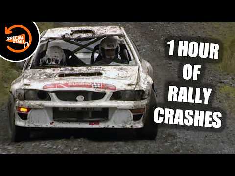 Full Send! 1 Hour of Non-Stop Rally Crashes & Mistakes!