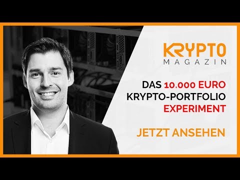 Das 10.000 EURO - Krypto Portfolio EXPERIMENT
