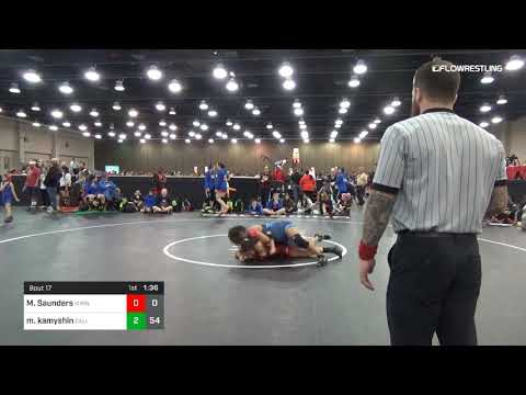 152 Lbs Rr Rnd 4 Mary Saunders Minnesota Dual Vs Michelle Kamyshin California Blue