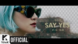 [Teaser] JOONIL JUNG(정준일) _ Say Yes