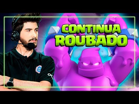 O GOLEM DE ELIXIR CONTINUA ROUBADO NO CLASH ROYALE!
