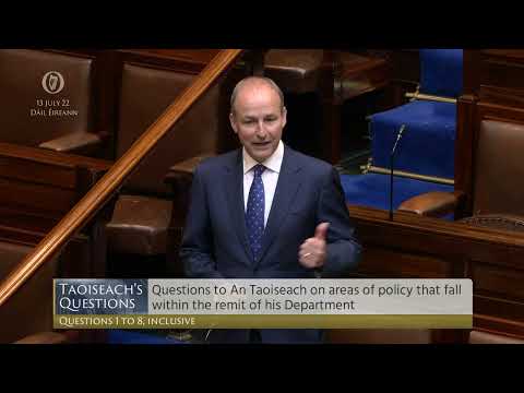 Deputy Brendan Smith - speech from 13 Jul 2022