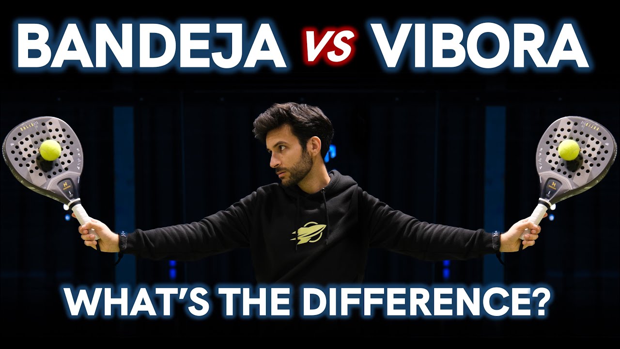 Understanding differences between Bandeja and Vibora overhead shots.