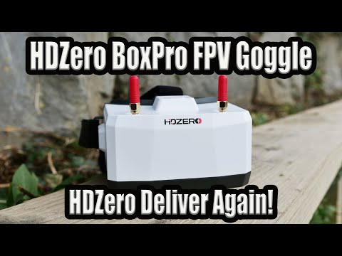 HDZero BoxPro FPV Goggles -The Best FPV Box Goggle You Can Buy!