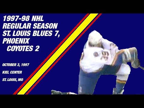 St. Louis Blues 7, Phoenix Coyotes 2: October 3, 1997