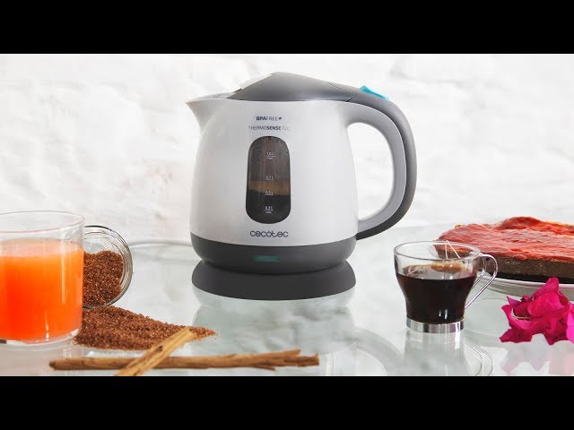 Chaleira Elétrica Cecotec ThermoSense 120 1L 1100W Filtro Antical Livre de BPA video