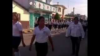 preview picture of video 'Desfile 16 de Septimbre, CETMAR 19'