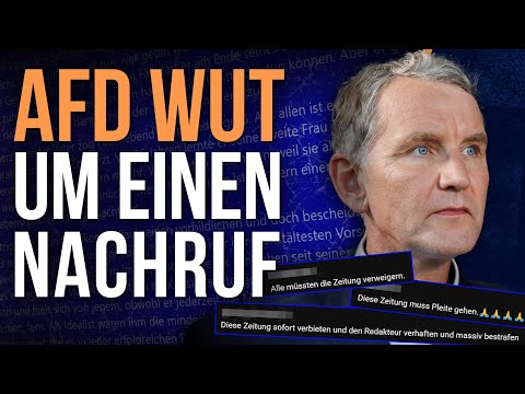 Video Thumbnail: „Verhaftet den Redakteur!" – die AfD verliert die Nerven
