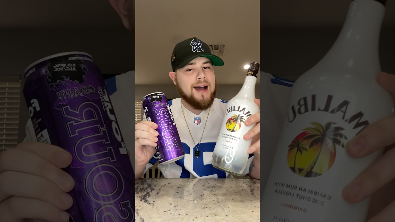 Malibu & Grape Four Loko