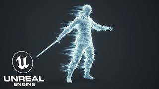 Create a Character Ice Aura VFX in Unreal Engine 5 Niagara ❄️🧊🚶