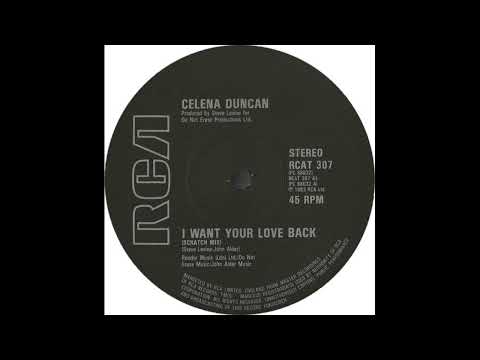 Celena Duncan – I Want Your Love Back