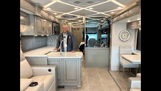 A preview image of the linked video showcasing 2024 Newmar Mountain Aire 3823