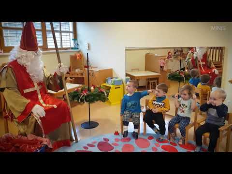 Lustig lustig tralalalala der Nikolaus ist da | Lied+Spruch | Minis Kinderkrippe Kita