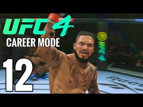 UFC 4 Bantamweight Career Mode Walkthrough Part 12 - 16 SECOND KNOCKOUT!