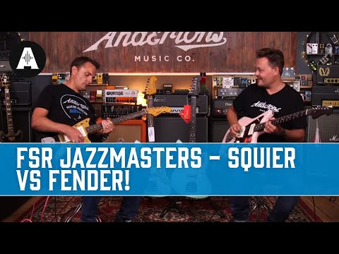 Fender vs Squier Jazzmaster Shootout!
