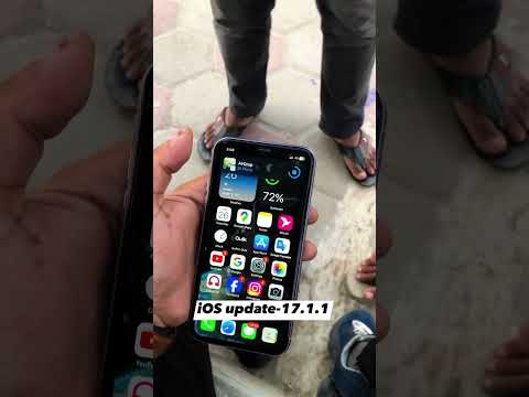 iOS update 17.1.1 🔥 #apple  #ios  #iphoneonly
