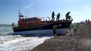 Aldeburgh Lifeboat Recovery Aug 2012 - Suffolk, UK