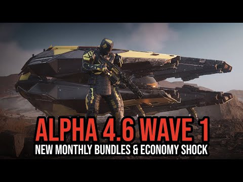 Star Citizen Alpha 4.6 WAVE 1 - Economy Shock Event & Store Bundles!