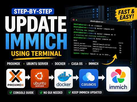 Don't Break Immich! Update It Safely (Beginner Guide)