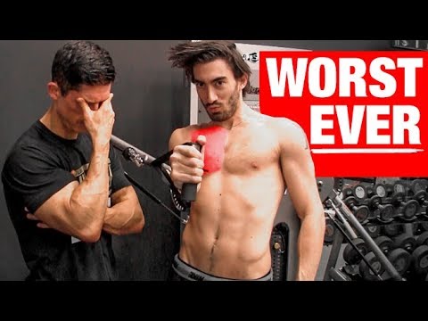 The DUMBEST Chest Exercise Ever (WARNING!!) The DUMBEST Chest Exercise Ever (WARNING!!)