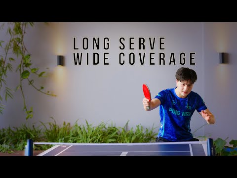 Table Tennis Footwork Home Workout: Long Serve to the Backhand (3 Minutes)