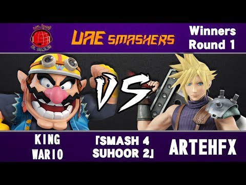 [OS] Smash 4 Suhoor 2: King Wario (Wario, Dark Pit) vs ArtehFX (Cloud) - Singles WR1