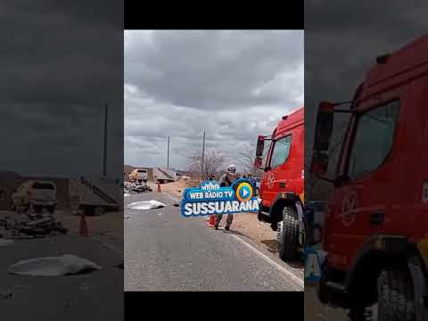 Colisão Frontal na RN- 118 entre Jucurutu e Caicó, um óbito no local. #riograndedonorte #caicó