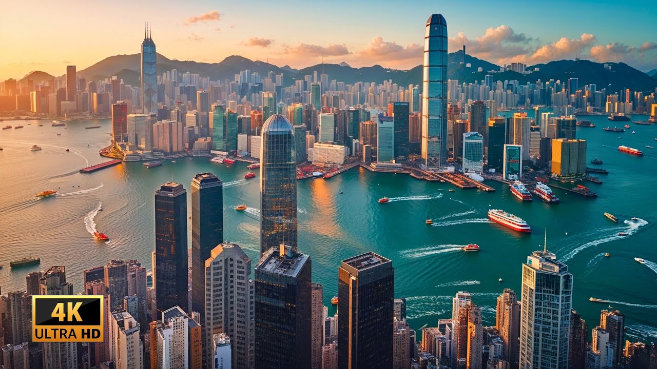 Immersive street-level walking tour through Hong Kong Tsim Sha Tsui, Hong Kong, showcasing authentic urban landscapes, local architecture, and the vibrant atmosphere of the city's neighborhoods