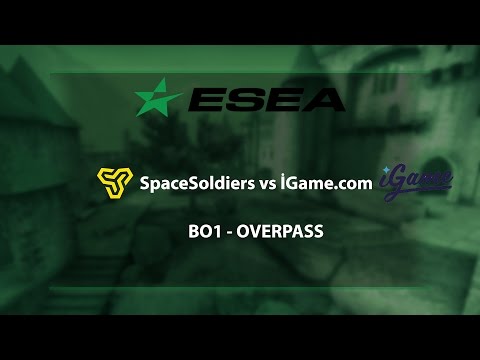 ESEA Premier Season 24 | Space Soldiers vs İGame.com (Overpass)