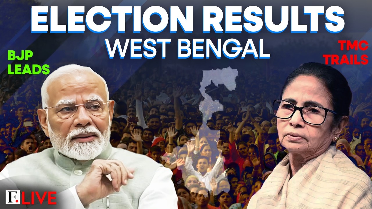 Election Results 2026 LIVE: BJP Crosses Halfway Mark in West Bengal | Vijay Leads in Tamil Nadu