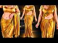 How To Drape Fendy Silk Saree Perfectly Saree Draping For Beginners