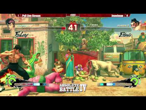 SolidxPanda (Bison) vs Jewelman (Honda) Absolute Battle 4 - AE2012 Pools