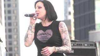 BIF NAKED on Fire!! 2013 Canada Day @ Canada Place