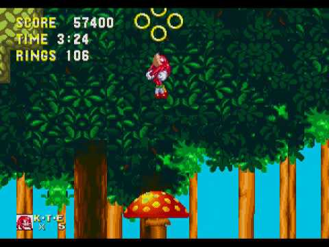 sonic et knuckles megadrive code