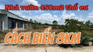 BÁN NHÀ VƯỜN GẤP LO VIỆC GIA ĐÌNH 450M2 1TY3 CÓ THỔ CƯ
