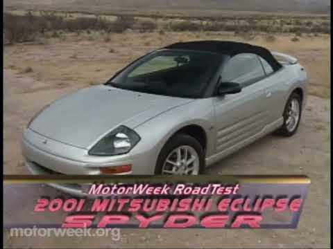 Motorweek 2001 Mitsubishi Eclipse Spyder Road Test