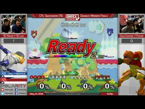 CFL Smackdown 176 Melee - Krudo + Lad vs Cruz Control + Father - Doubles Winners Finals