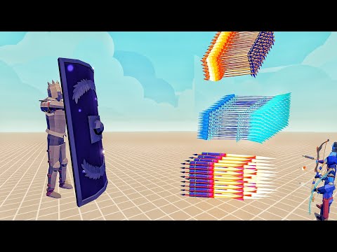 *NEW* DEFLECT SHIELD vs EVERY GOD - Totally Accurate Battle Simulator TABS