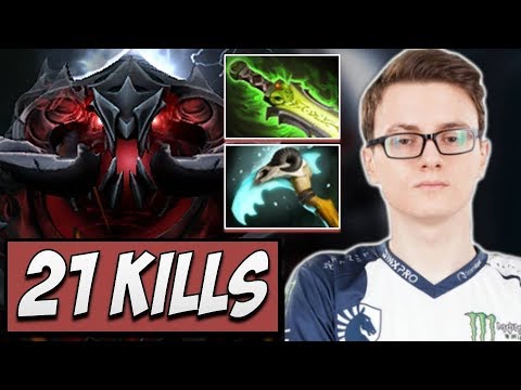 Liquid.Miracle Shadow Fiend with 21 KILLS | Dota Gameplay