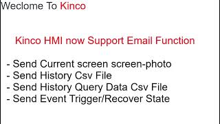 Unlocking Powerful Email Function : Kinco HMI Email Function Explained!